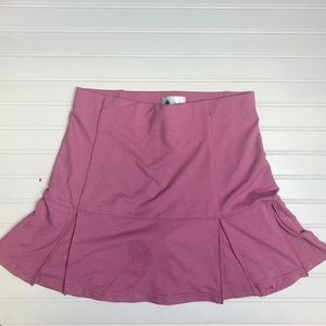 Smashing Golf Pink Houndstooth Skort